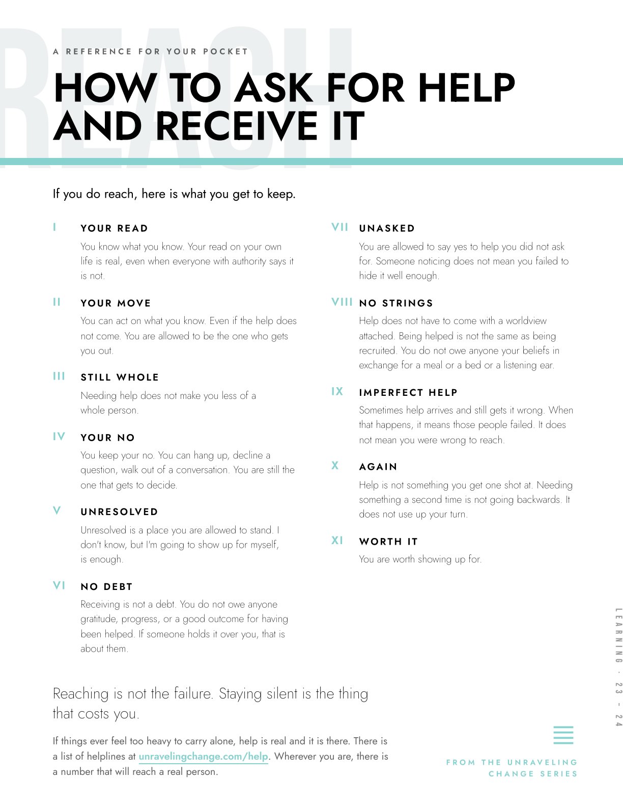 How to Ask for Help and Receive It cover